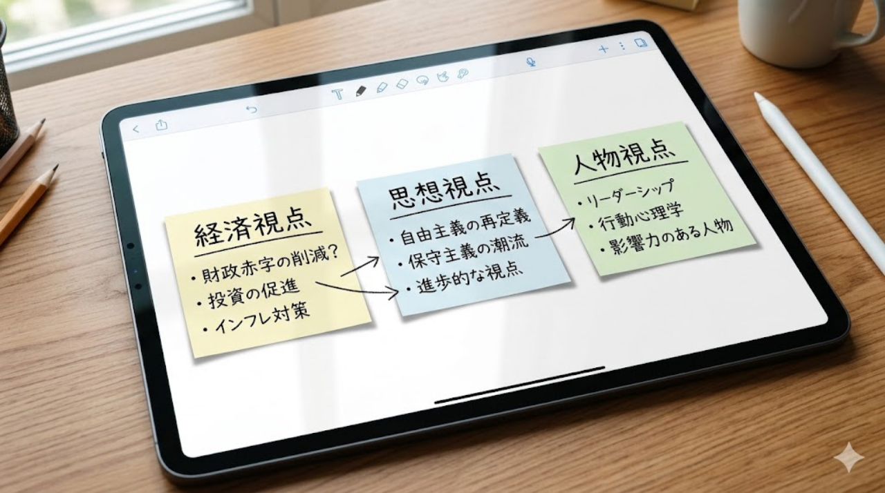 フランス革命を複数資料で比較するフリーボード例
