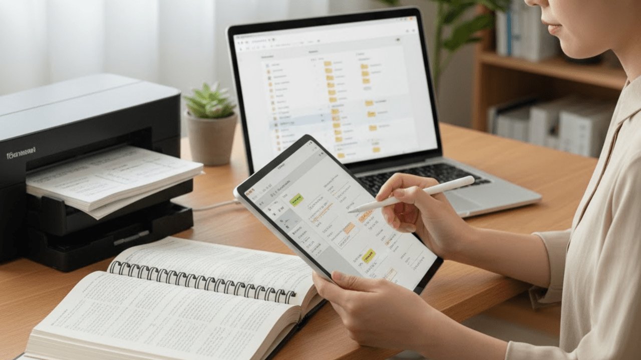 スキャンした資料の管理術