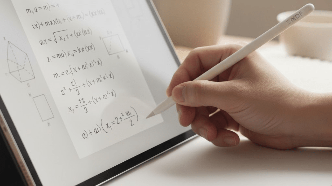 Apple Pencilでペンで書き込み