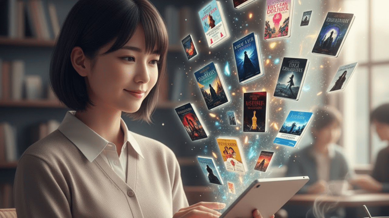 小説のラインナップをチェック