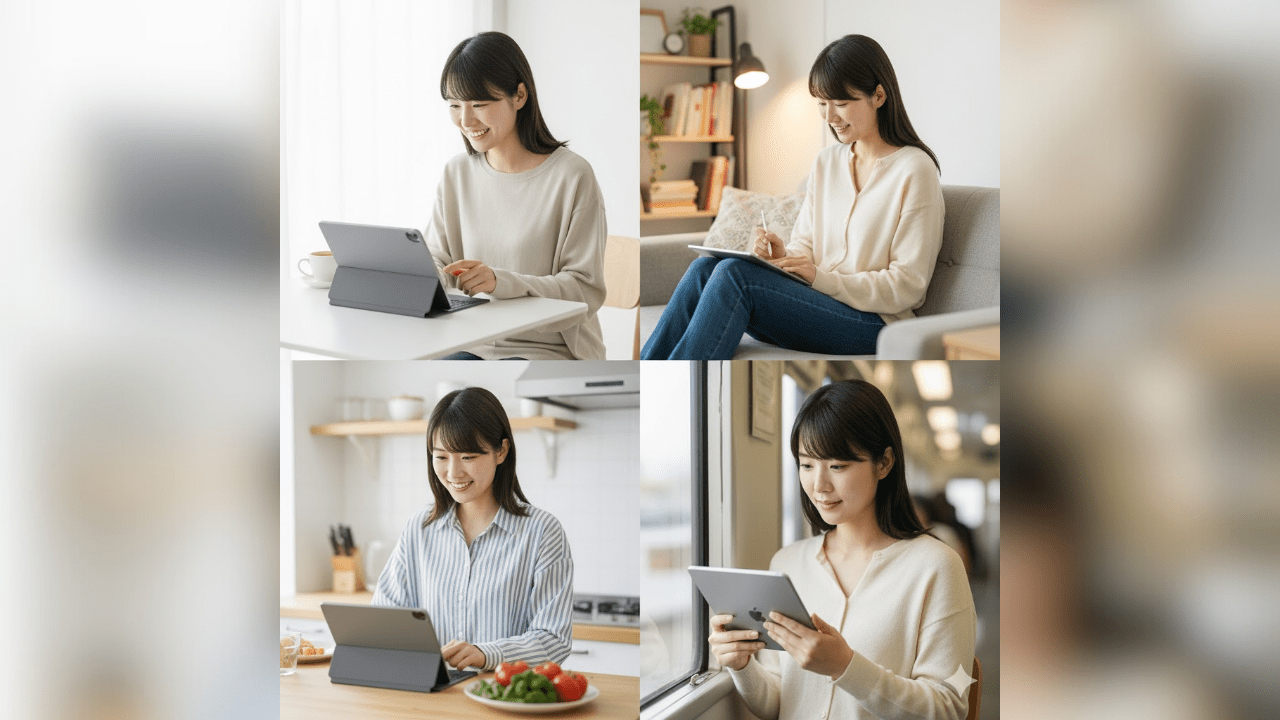 シーン別のiPadの便利な使い方