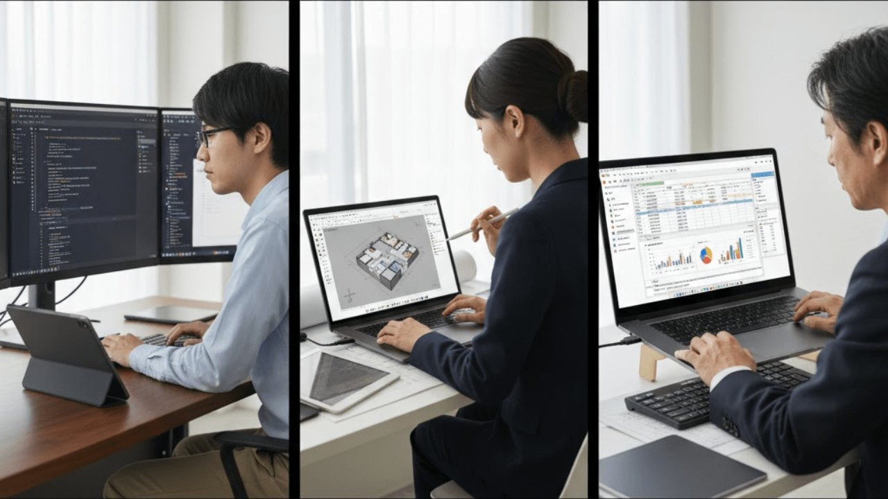パソコンがあれば代用できる作業