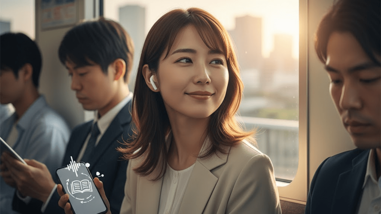 audibleを通勤で利用している人の評判と賢い使い方