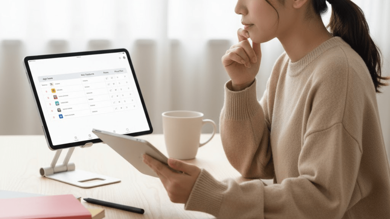 iPad用の勉強アプリの基本と選び方