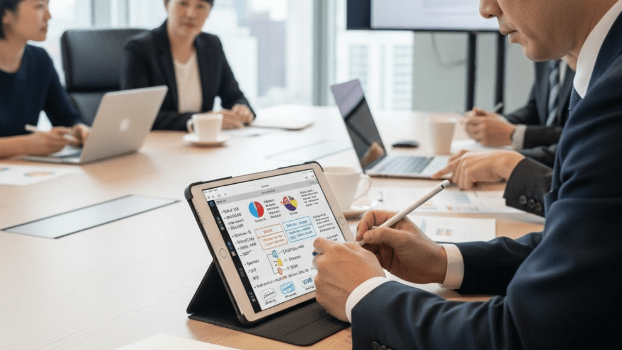 ノート代わりとして仕事に投入