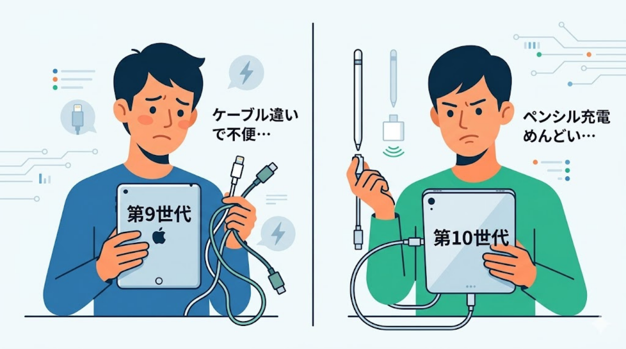 iPad購入で後悔するパターンのイメージ